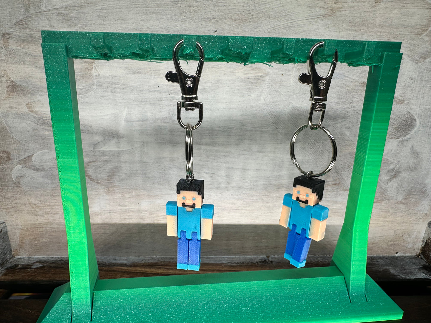Minecraft - Steve Keychain