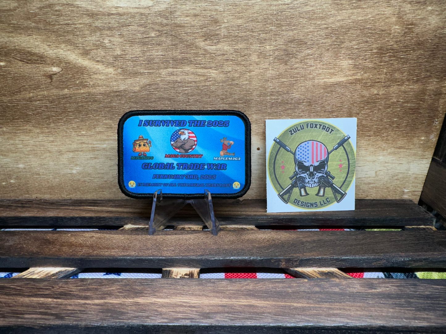 Global Trade War 2025, I Survived. Funny Morale Patch