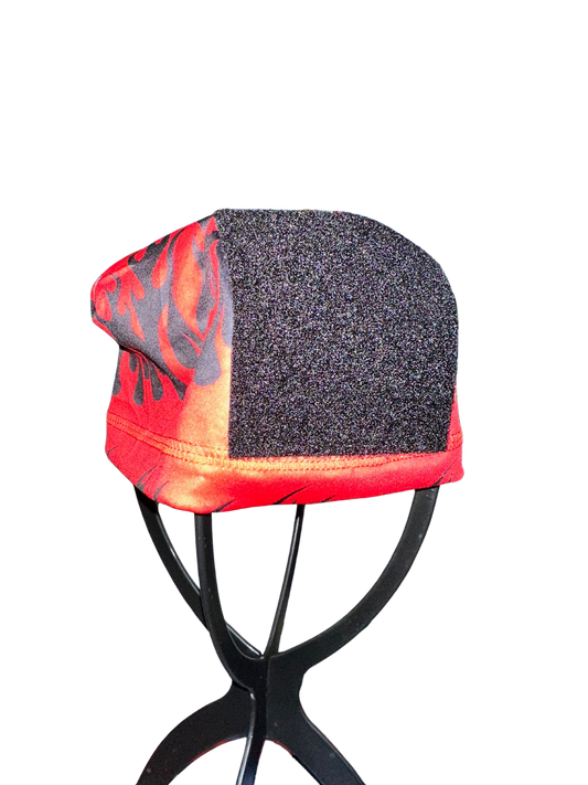 Biking Beanie with hook and Loop (Loop Side Only) - Limited Availability Patches NOT included