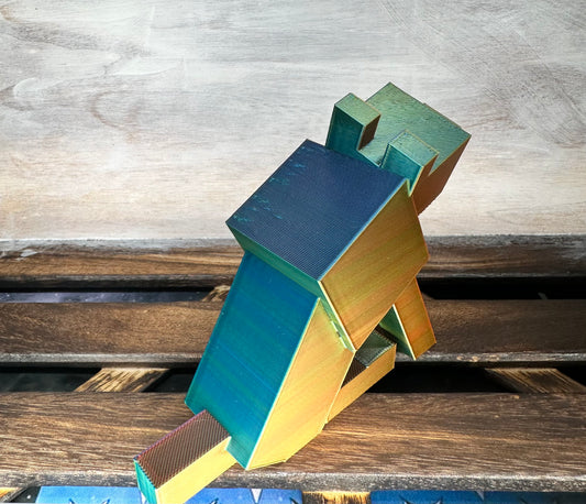 3D PRINTED MULTI COLOR MINECRAFT DENNIS