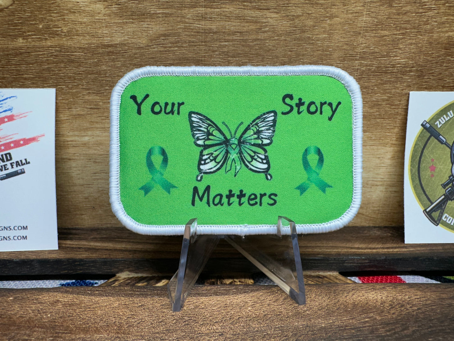 Your Story Matters Patch, Mental Health Awareness Morale Patch
