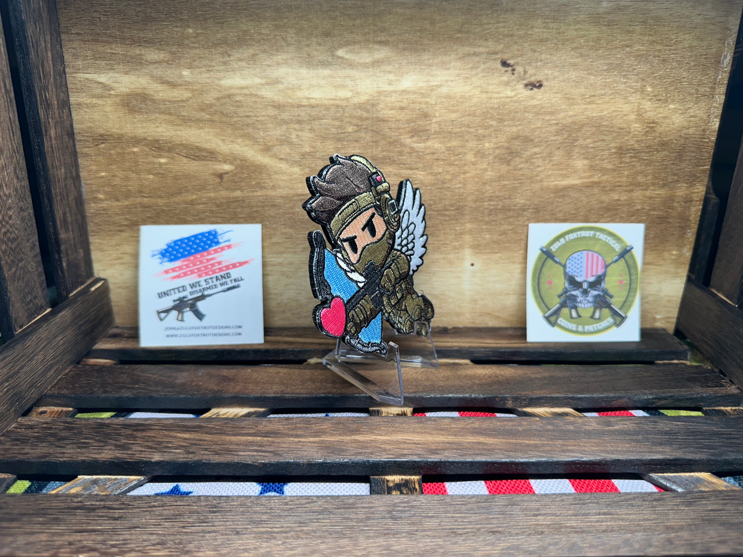 Tactical Cupid Morale Patch, Velcro Valentines Day Patch