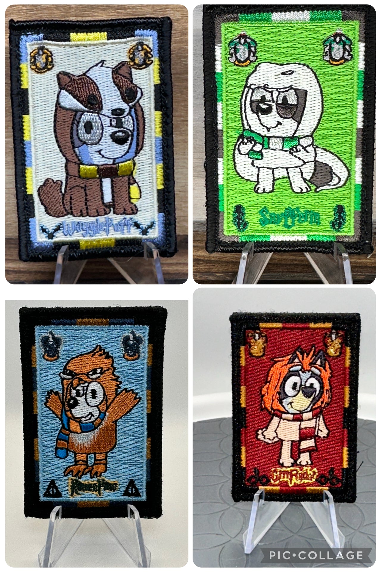 LIMITED EDITION - SNYFFERIN PATCH - BLUEY POTTER SERIES PATCH #2