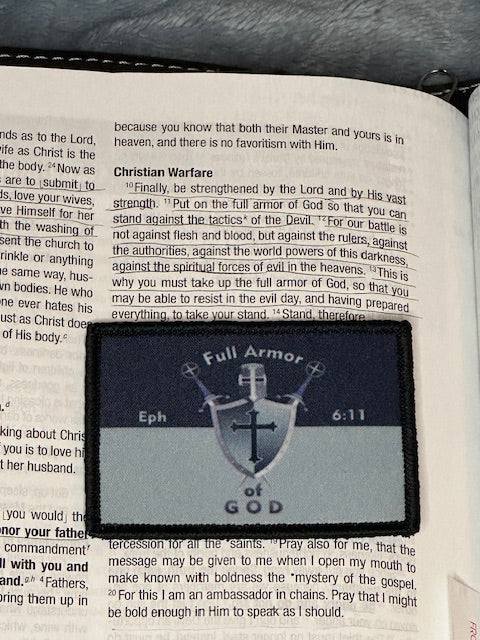 Christian Morale Patch, Full Armor of God