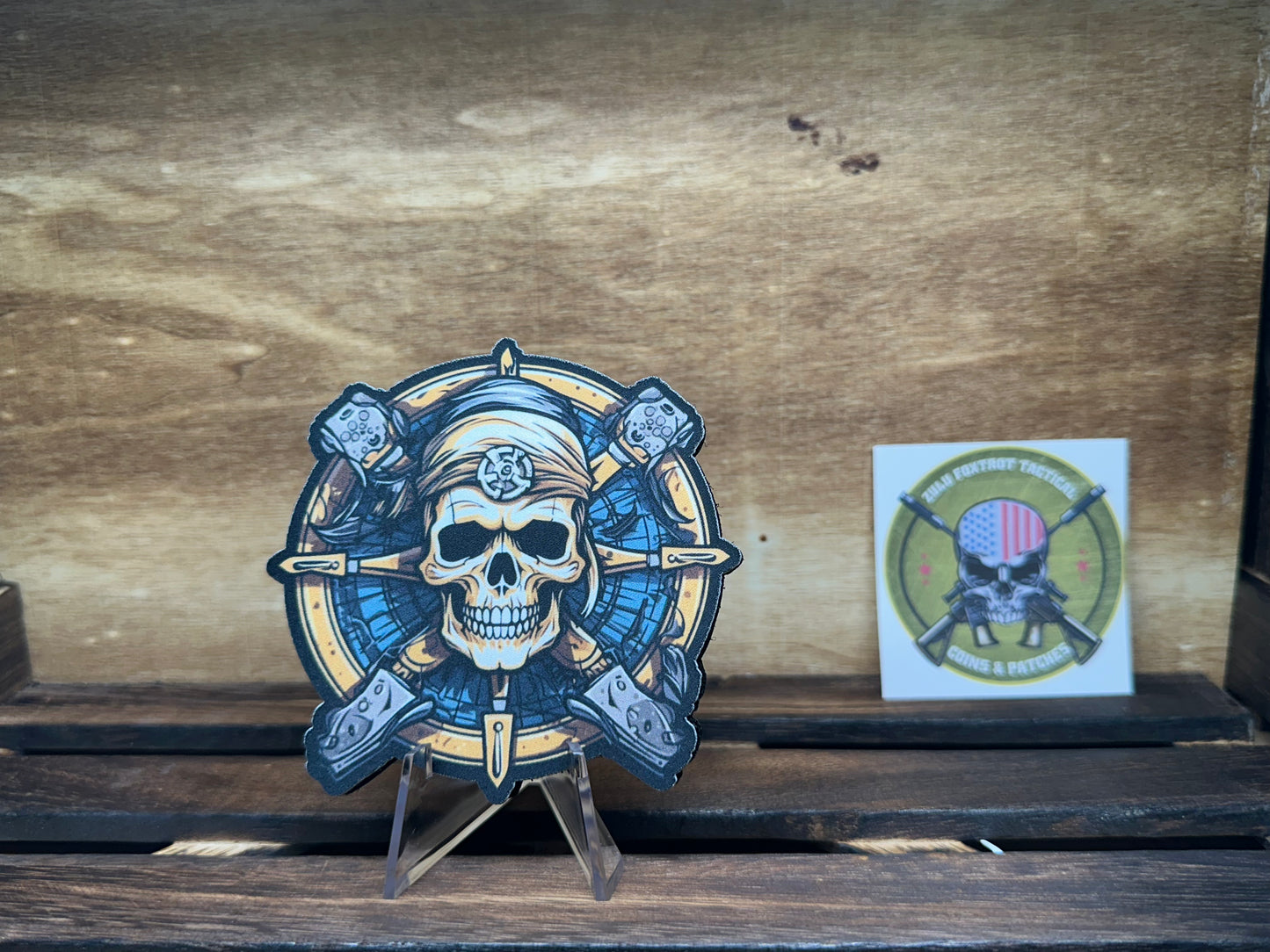 Pirate Skull Morale Patch