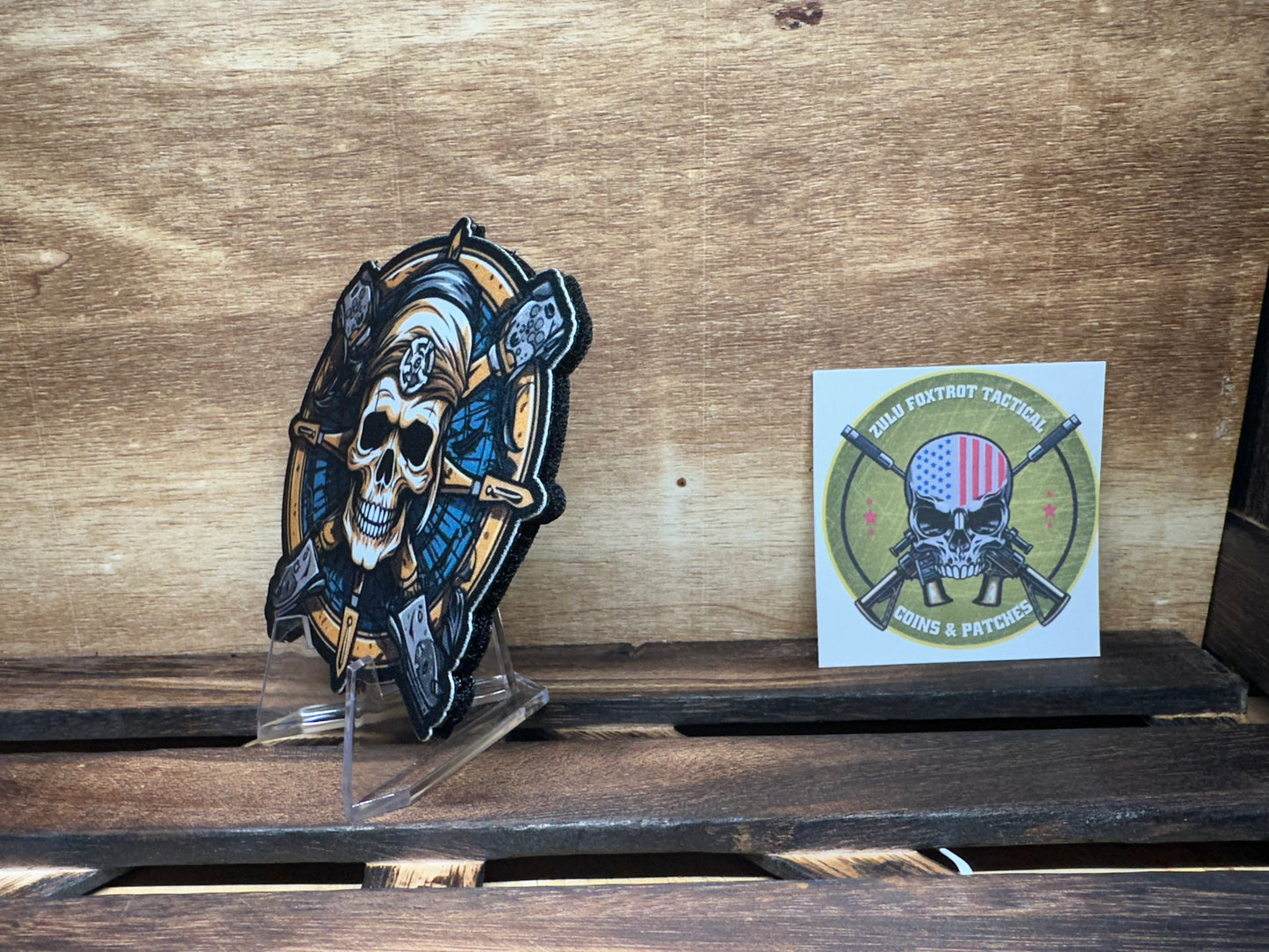 Pirate Skull Morale Patch
