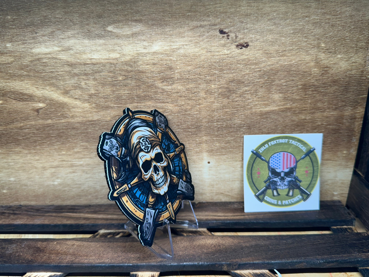 Pirate Skull Morale Patch