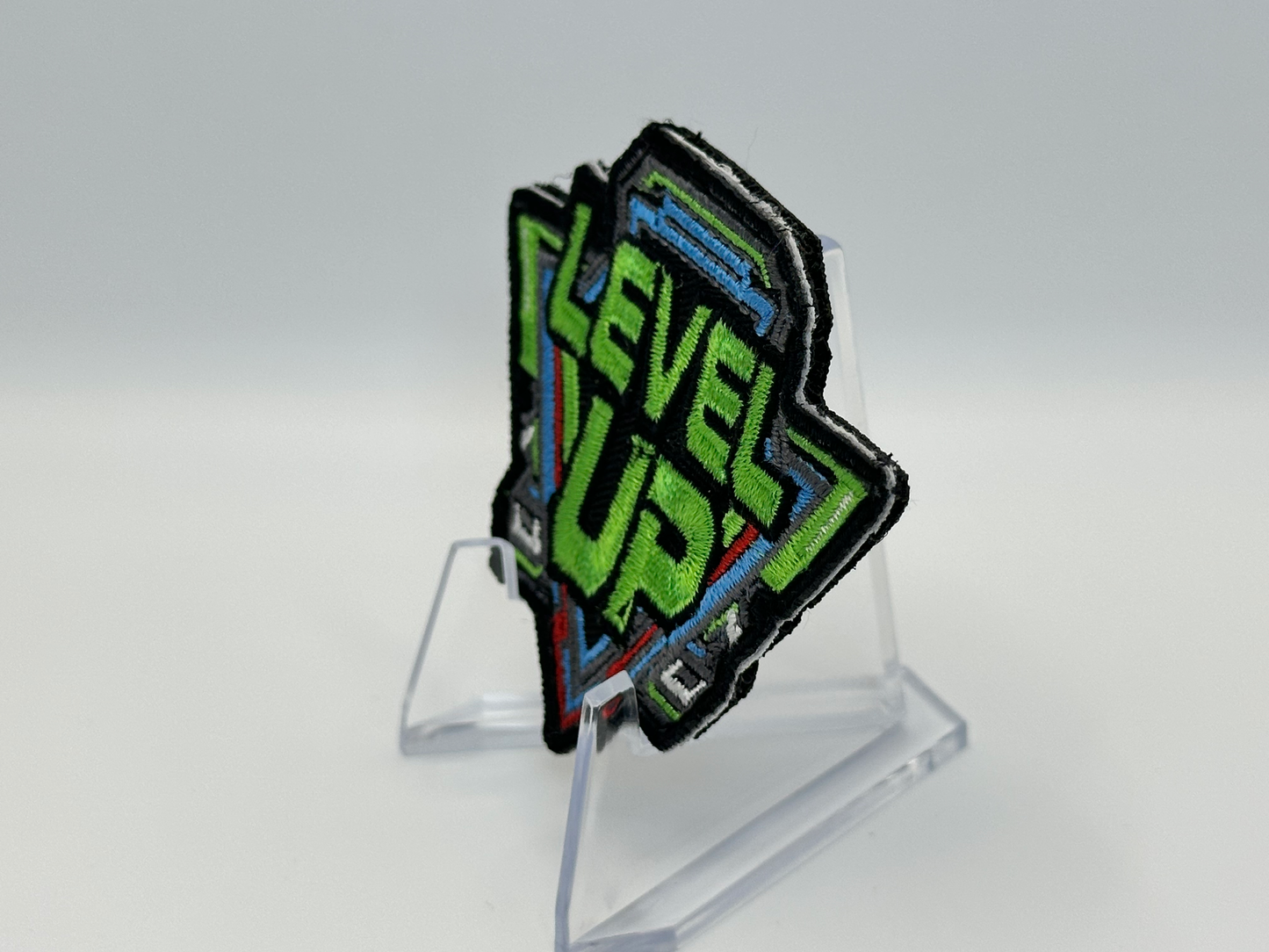 LEVEL UP GAMING PATCH - Retro Gaming, Hook & Loop
