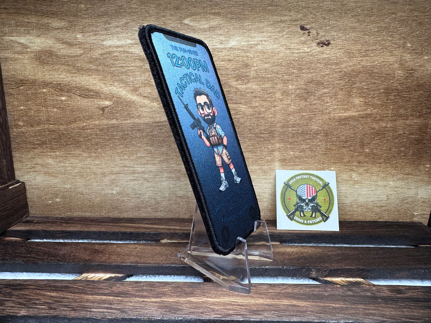 Tactical Dad Patch, Father's Day Gift, EDC Morale Patch Velcro Patch