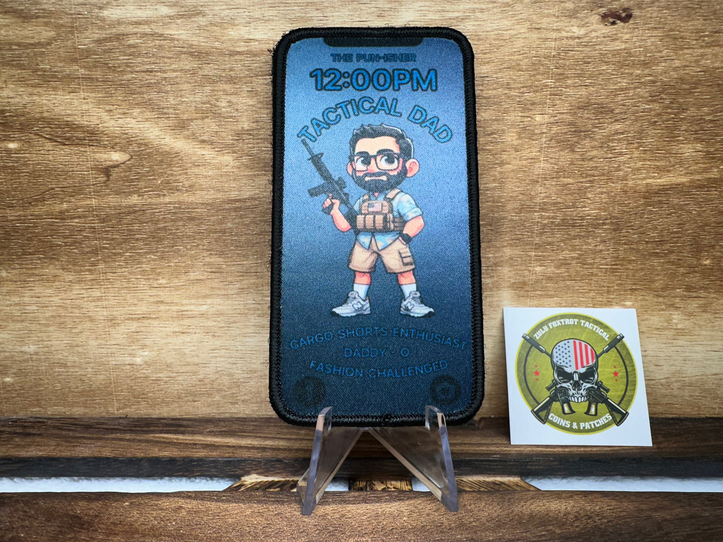 Tactical Dad Patch, Father's Day Gift, EDC Morale Patch Velcro Patch
