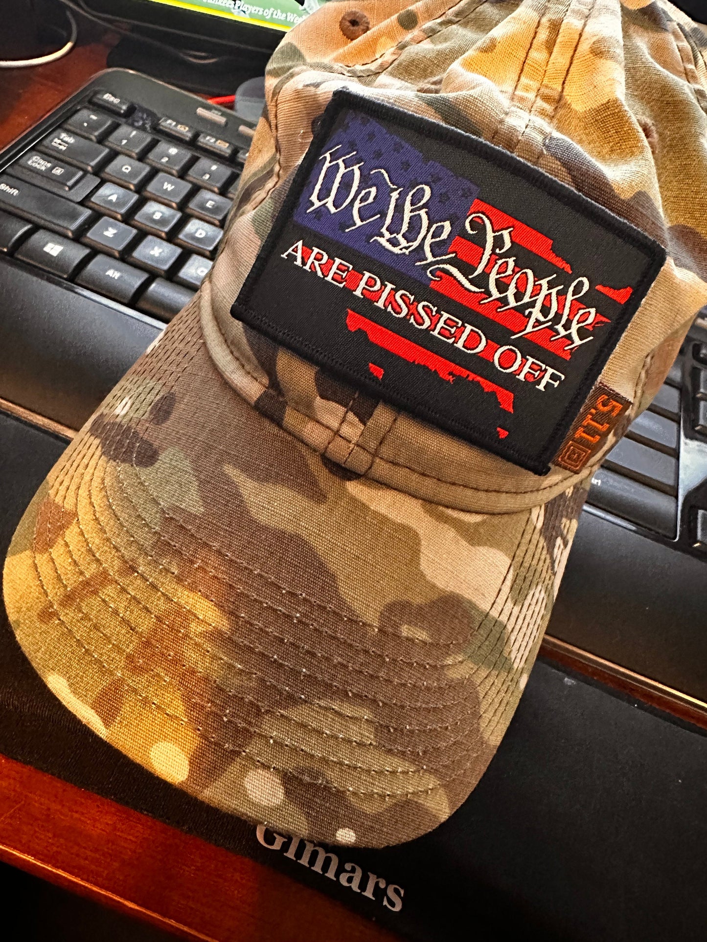 We The People, Are Pissed Off Patch. Morale Patch, Second Amendment Supporter.
