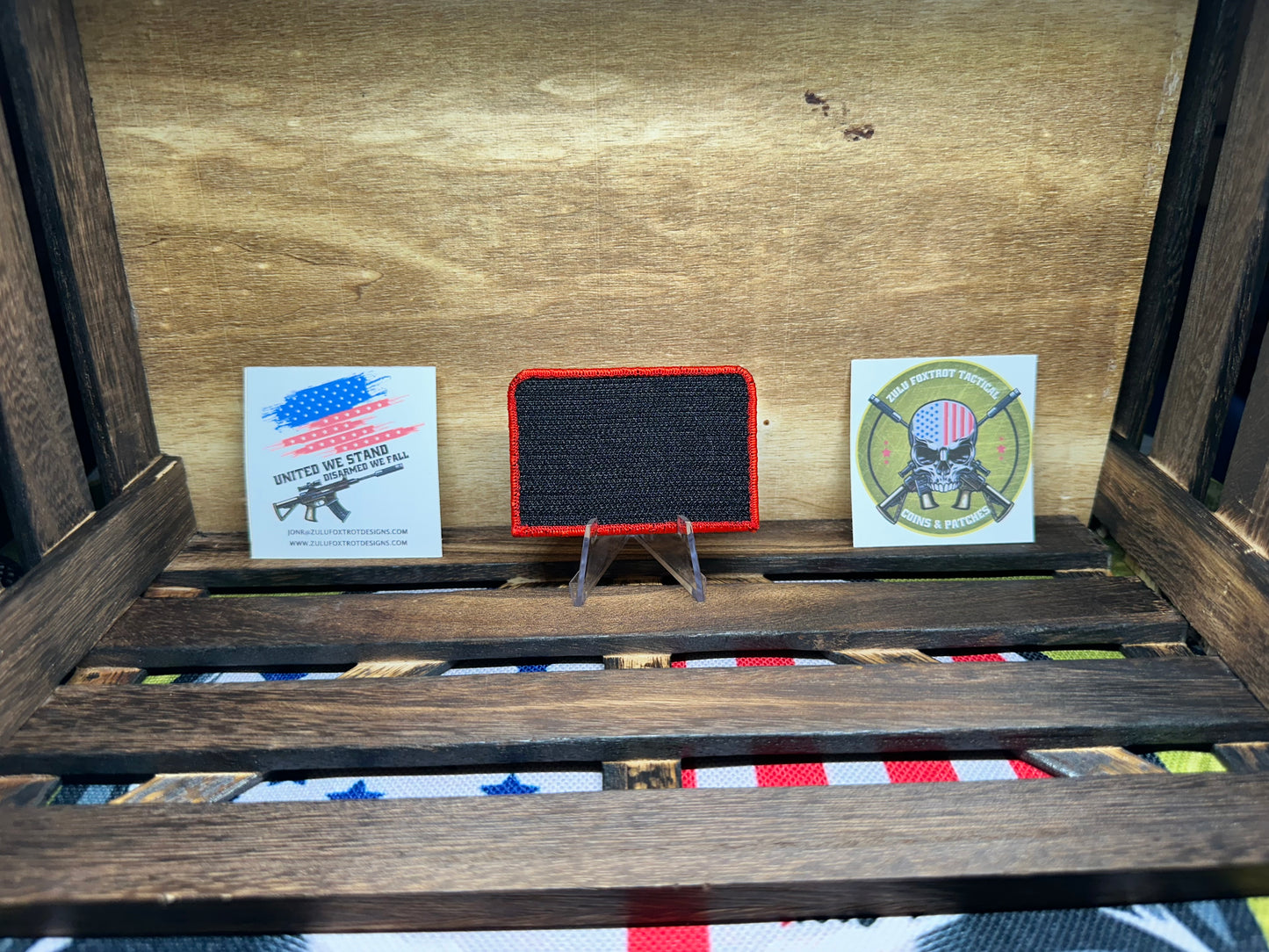 Hello my pronouns are USA Morale Patch.