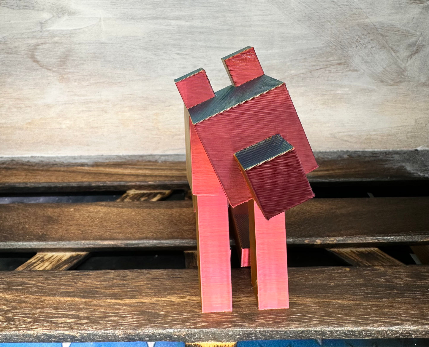 3D PRINTED MULTI COLOR MINECRAFT DENNIS