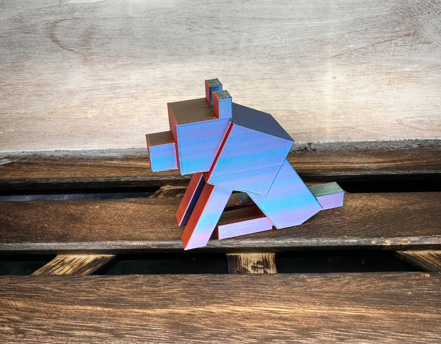 3D PRINTED MULTI COLOR MINECRAFT DENNIS