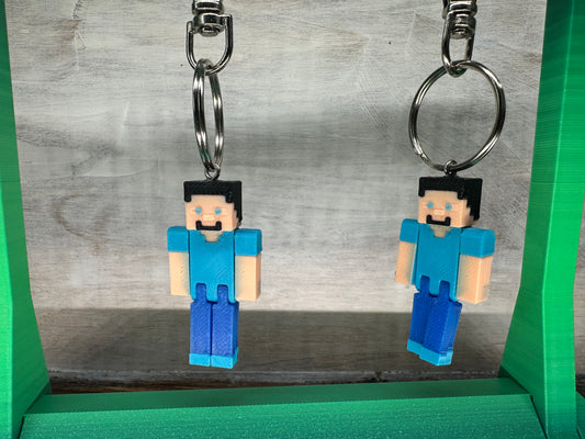 Minecraft - Steve Keychain