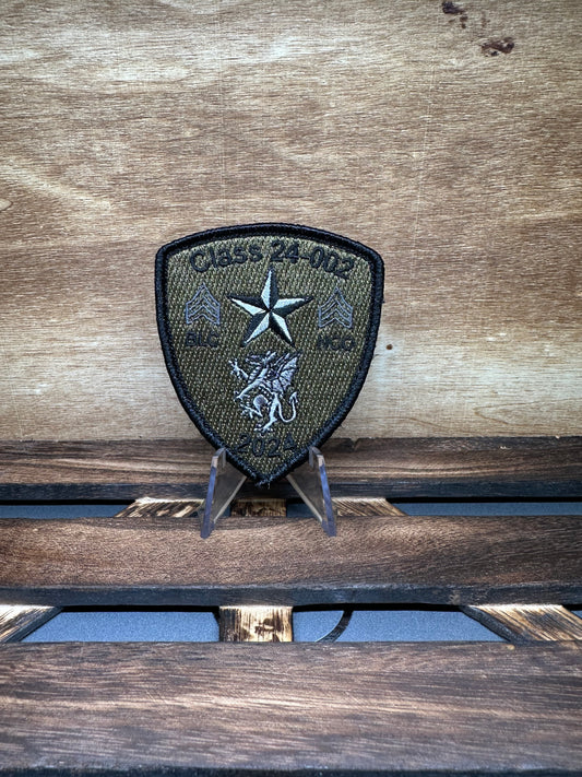 Limited Edition Class Patch for attendees of the Texas State Guard Basic Leadership Course 2024 - Unofficial Patch Not Endorsed by TXSG