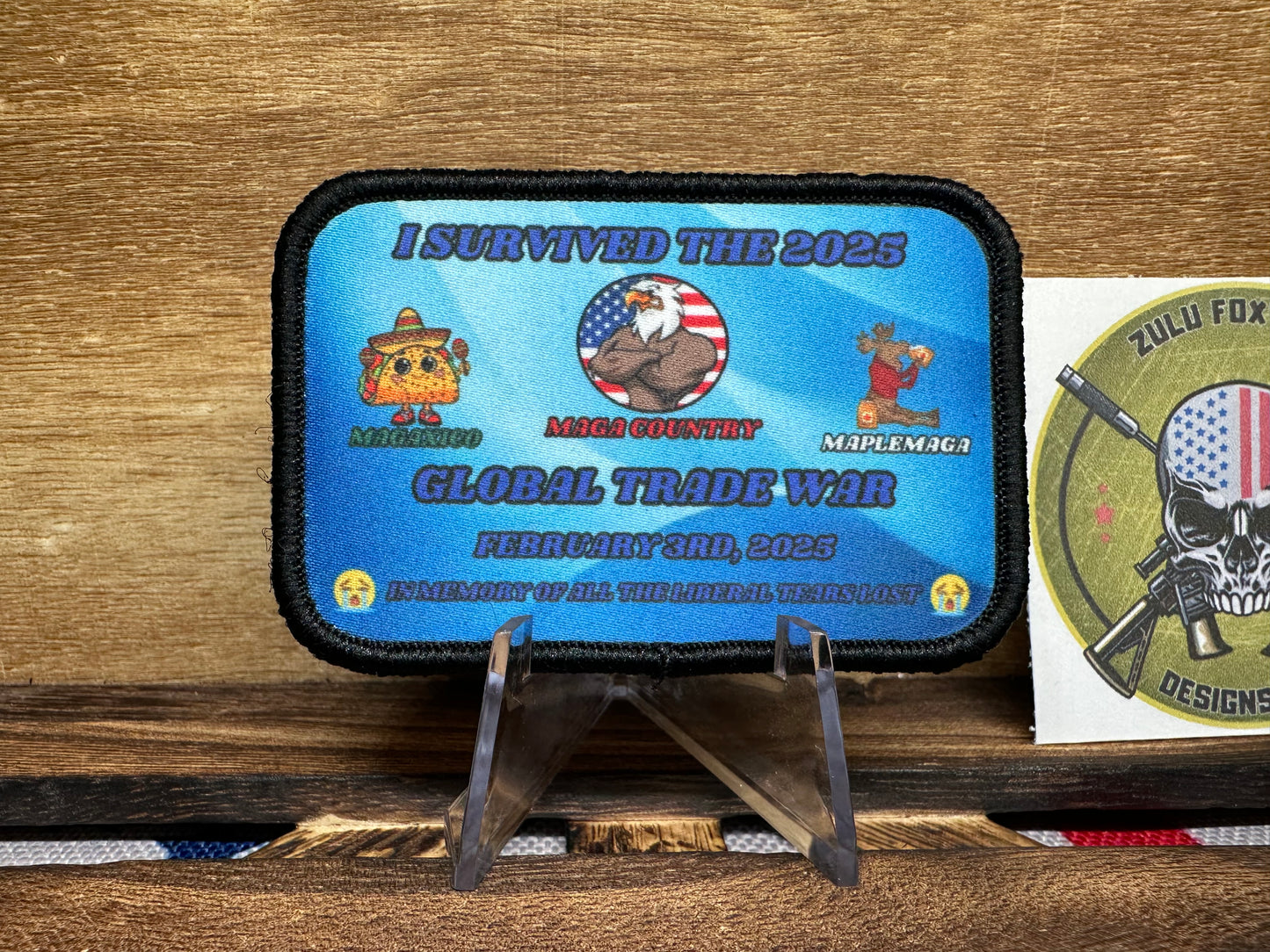 Global Trade War 2025, I Survived. Funny Morale Patch