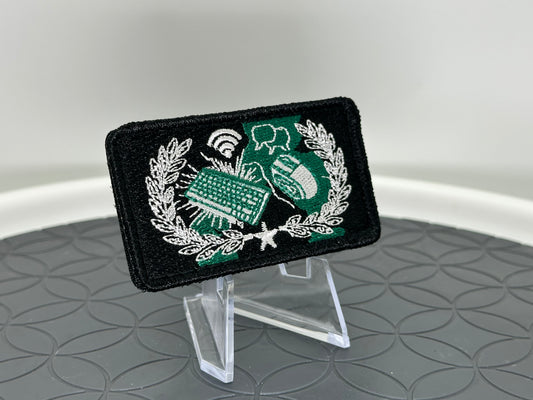 Keyboard Warrior Patch | Combat Keyboard Badge (V2 • 2nd Tour Star)