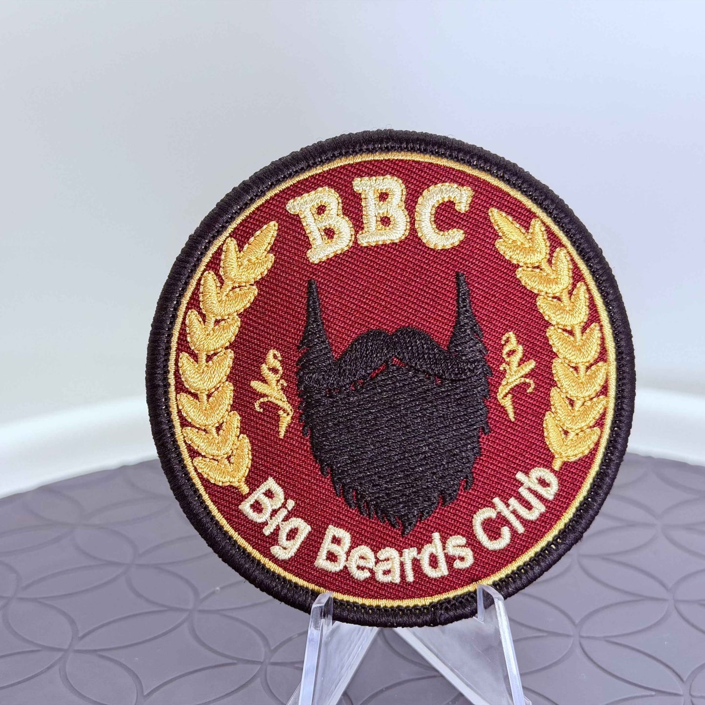 The BBC Patch: Big Beards Club Official Member