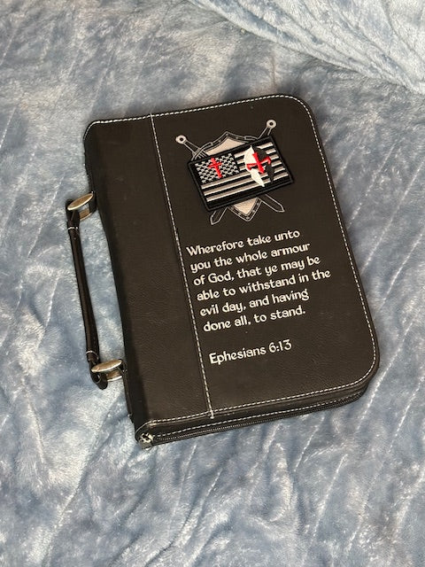 American & Cross Flag morale patch.