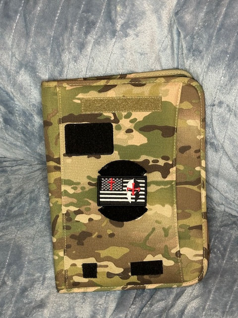 American & Cross Flag morale patch.