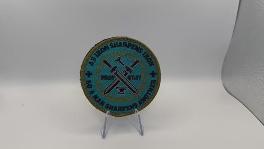 Forged in Faith: The Proverbs 27:17 Patch
